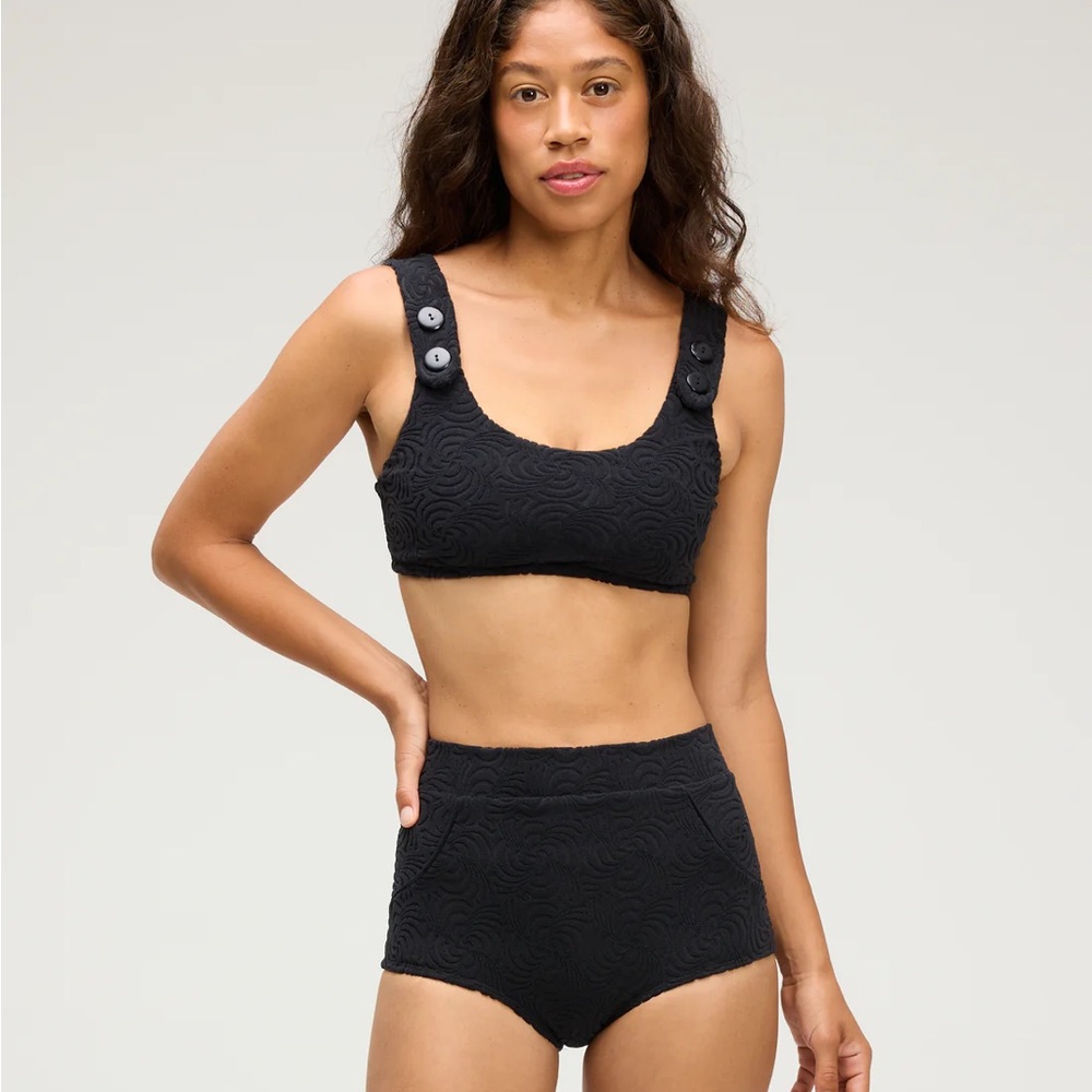 NWT Seea Georgia Bikini Set Sunray Black